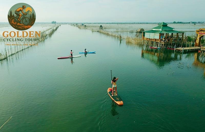 Tam Giang Lagoon Biking Tour: Dong Ba Market, Bamboo Craft & Fishing